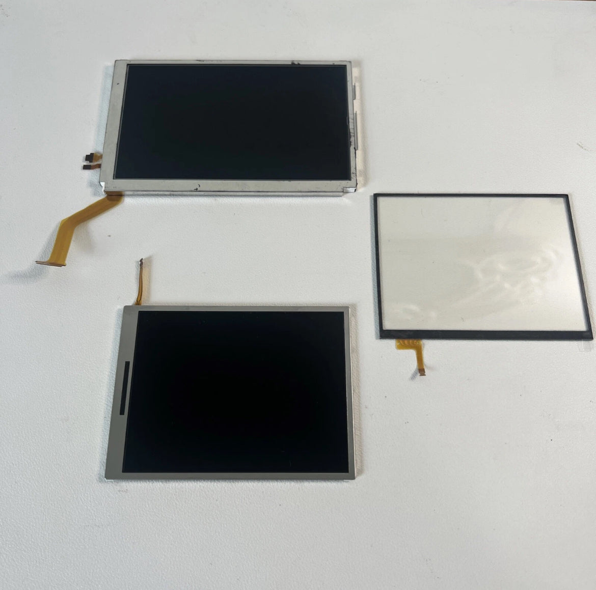 Nintendo New 3DS XL Top Upper and Bottom Lower LCD Screen Display Replacement (New Model 2015)